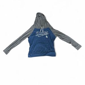 New Era Genuine Merchandise Los Angeles Dodgers Lightweight Hoodie Size Large